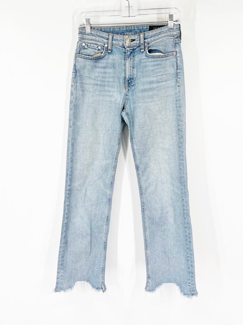 Rag & Bone Nina High Rise Ankle Cigarette Jeans in Lapis